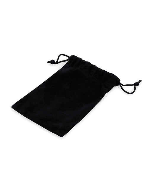 Blue Line 2.5" Stainless Steal Bling Tapered Butt Plug w/Loop Hardware