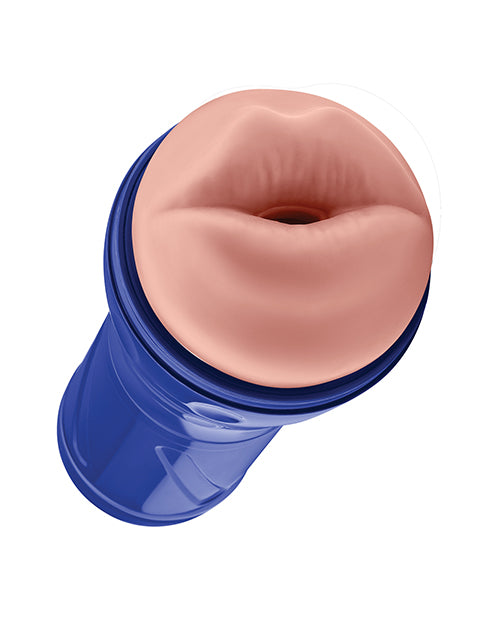 Forto Model M-03 Hard-Sided Mouth Masturbator - Light