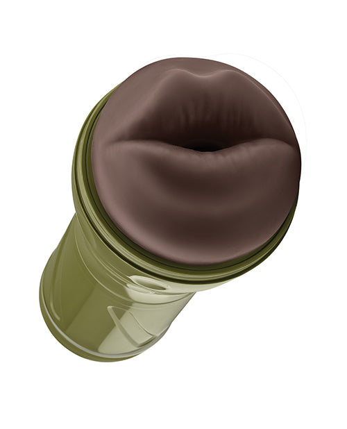 Forto Model M-03 Hard-Sided Mouth Masturbator - Dark