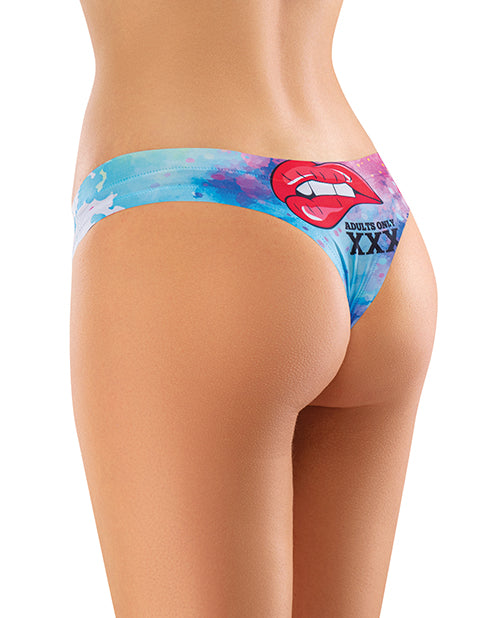 Mememe Cabal Jade Printed Thong MD