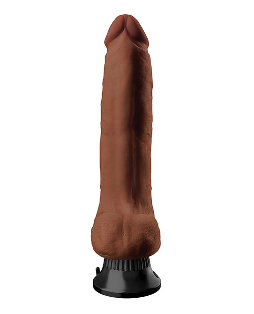 Real Feel Deluxe No. 10 10" Vibe Waterproof - Brown