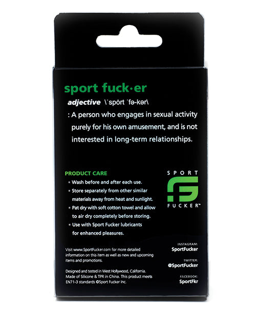 NO ETA Sport Fucker Cock Plug - Black