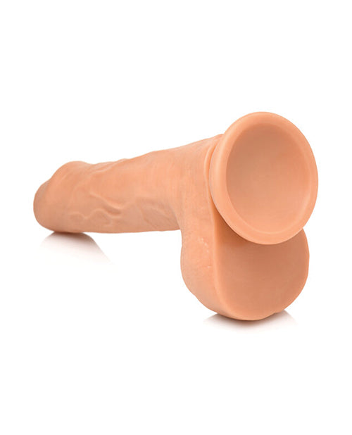 Curve Toys Thinz 7" Uncut Dildo w/Balls - Light