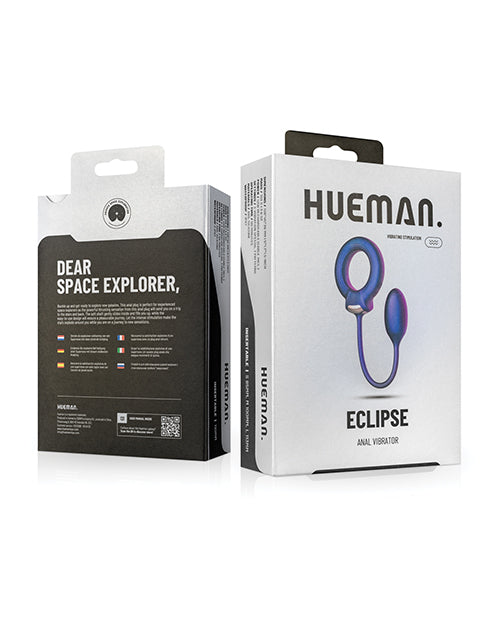 Hueman Solar Cock Ring w/Anal Ball - Purple
