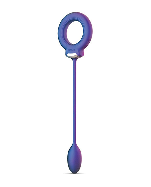 Hueman Solar Cock Ring w/Anal Ball - Purple