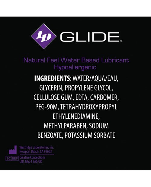 NO ETA ID Glide Water Based Lubricant - 12 ml Tube
