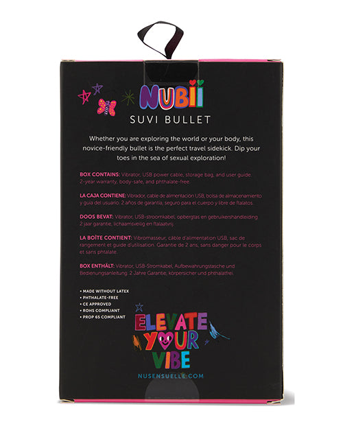 Nu Sensuelle Nubii 15 Function Bullet - Blush Pink