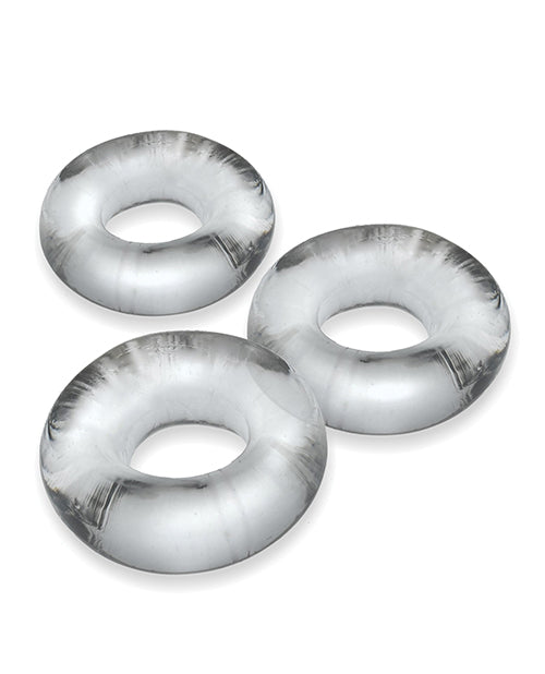 Oxballs Fat Willy 3 Pack Jumbo Cock Rings - Clear – Bad Behavior