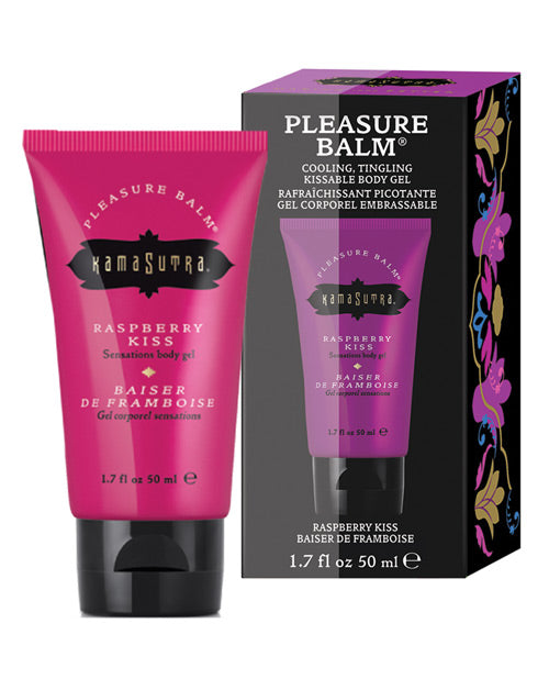 NO ETA Kama Sutra Pleasure Balm Sensations - 1.7 oz Raspberry Kiss